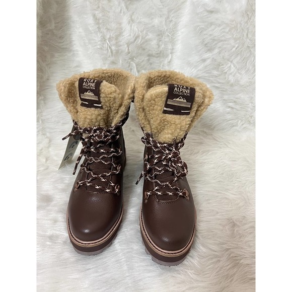 Roxy Warm Faux Fur Boots size 7.5" - Picture 2 of 9